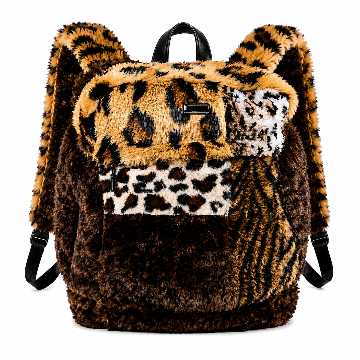 LEOPARD FUR CHAOS BACKPACK