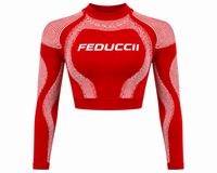 Thumbnail for AFTERHOURS LONG SLEEVE CROP TOP