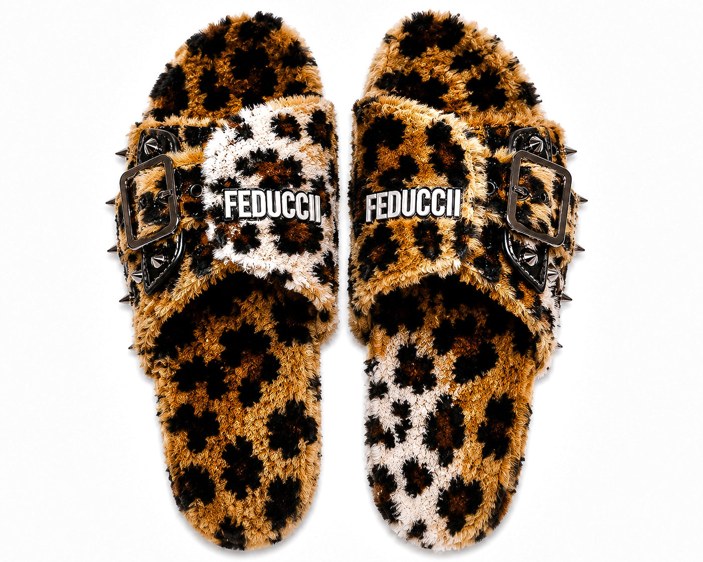 WILD HEAT FUR SLIDES